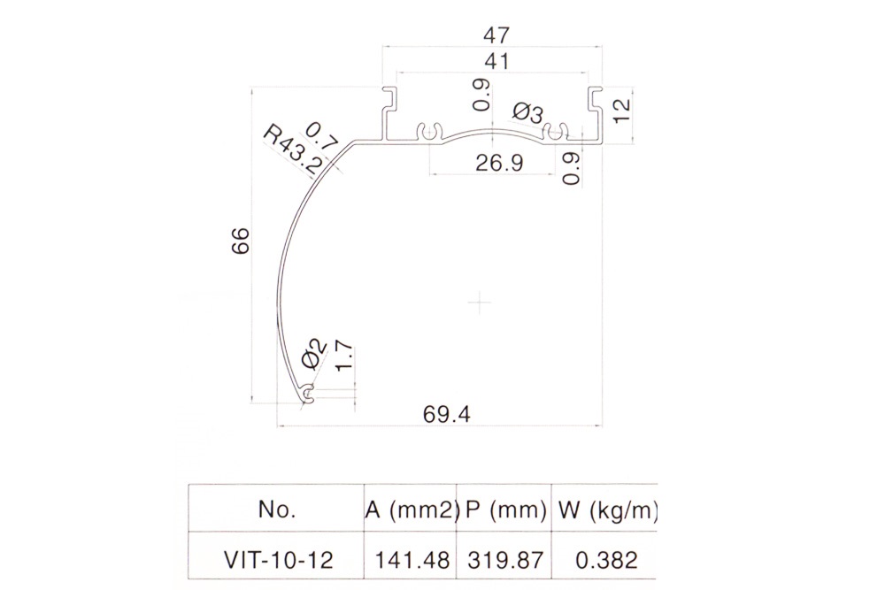 Nhôm Mành Rèm VXT-1012