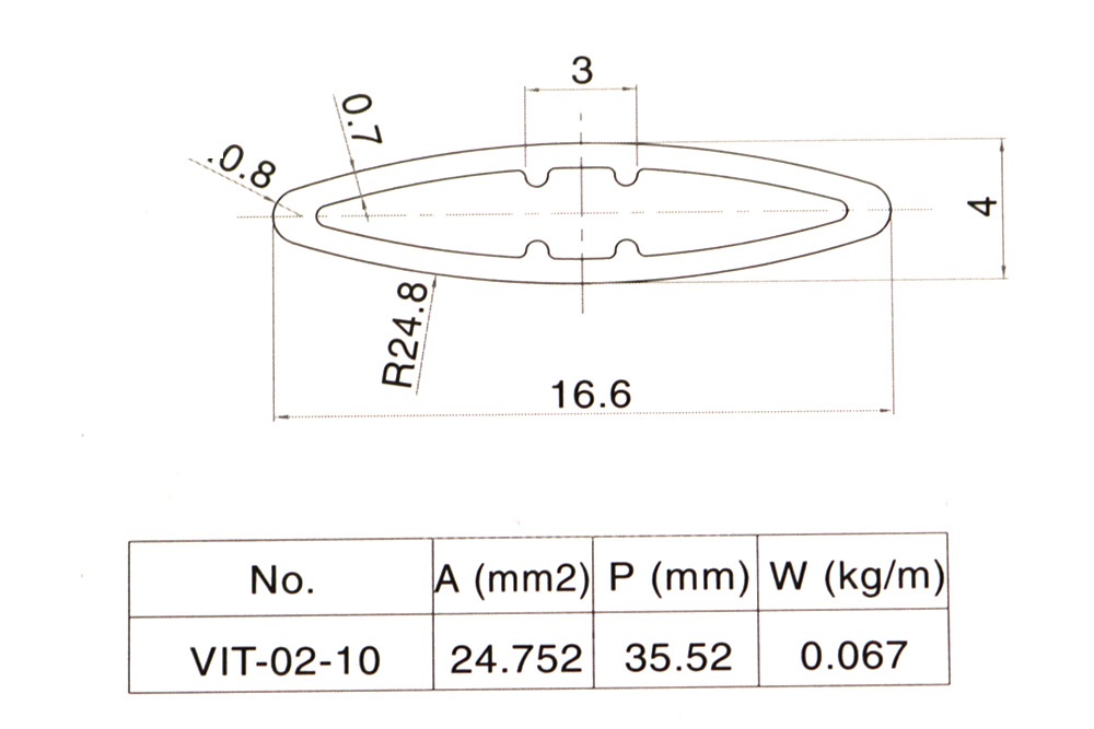 Nhôm Cửa Gió VXT-0210