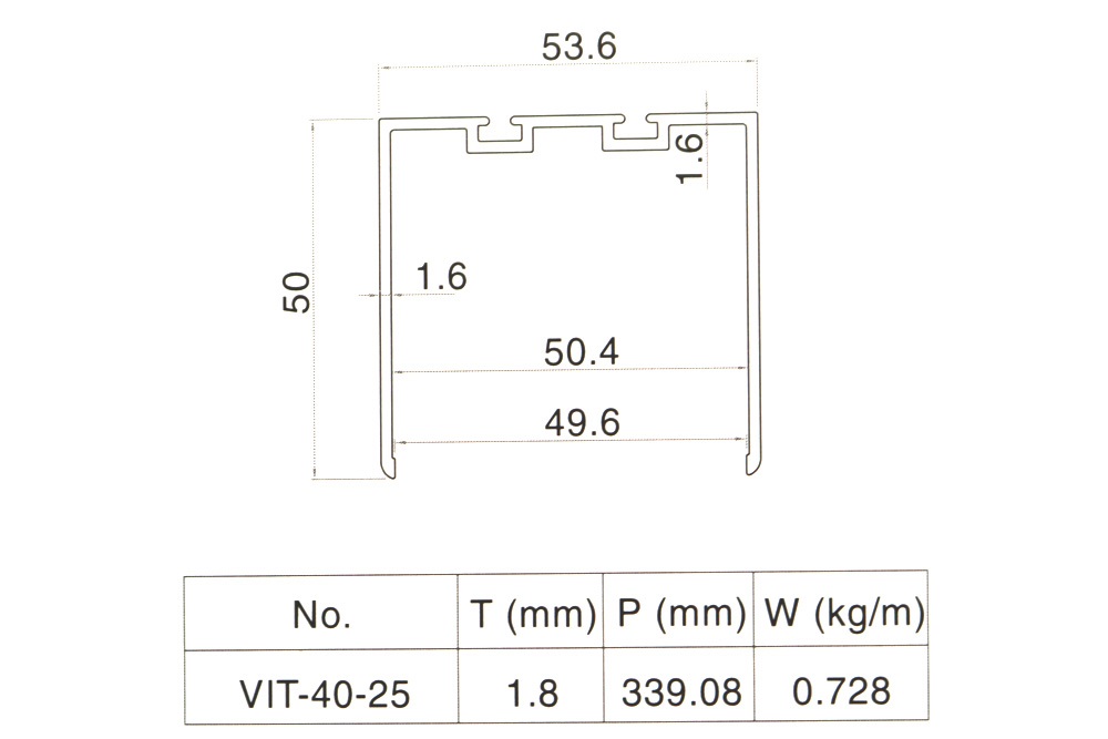 Nhôm Phòng Sạch VXT-0425