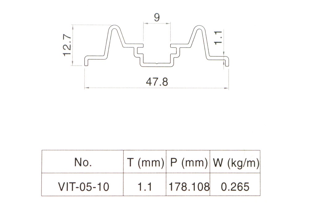 Nhôm Vách Ngăn VP Trần Thạch Cao VXT-0510