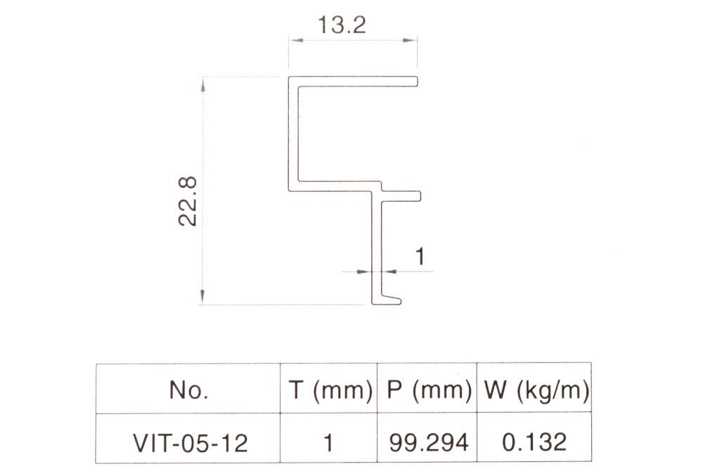 Nhôm Vách Ngăn VP Trần Thạch Cao VXT-0512