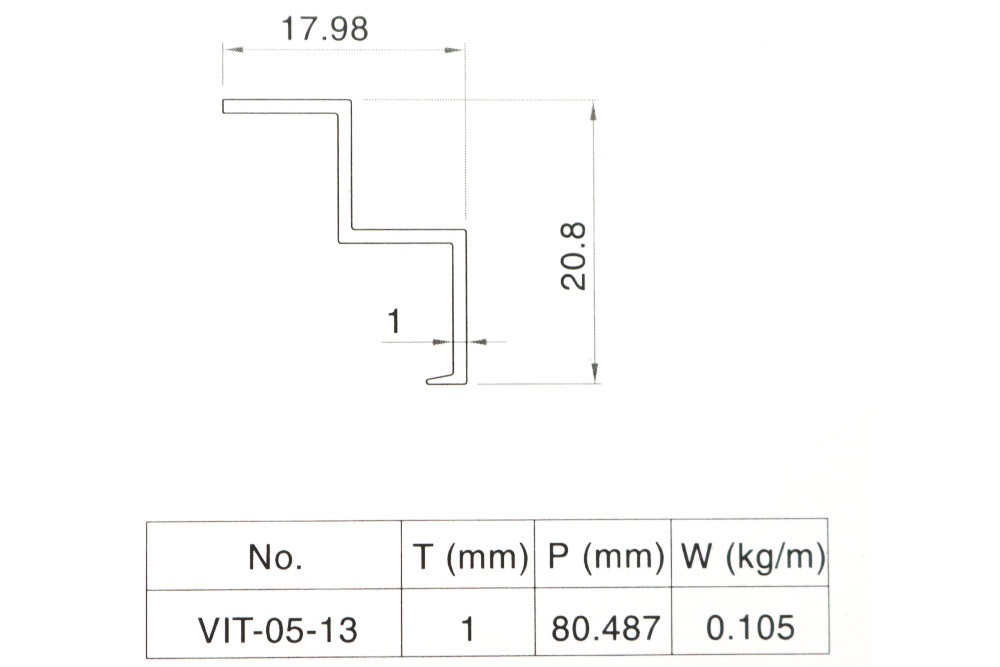 Nhôm Vách Ngăn VP Trần Thạch Cao VXT-0513