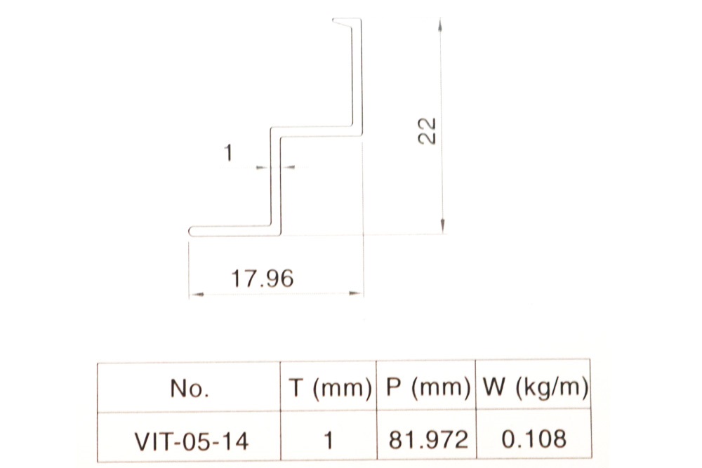 Nhôm Vách Ngăn VP Trần Thạch Cao VXT-0514