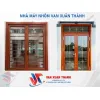 Nhôm Phủ Phim Polyester Vân Gỗ Lim