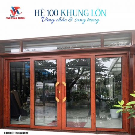 Hệ 100 khung bao lớn